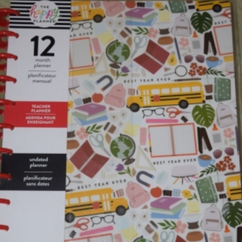 NWT Teacher 12 month Planning Book Ideal for Teacher Christmas or Thank you gift